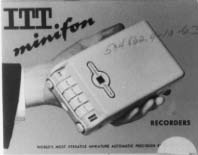 Minifon recorder