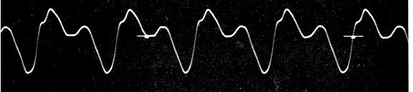 Facsimile of a Phonoautograph tracing