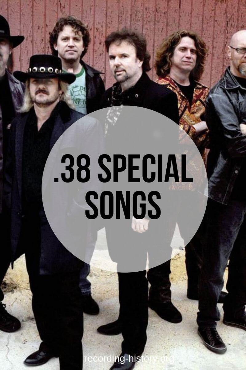 List of songs by .38 Special