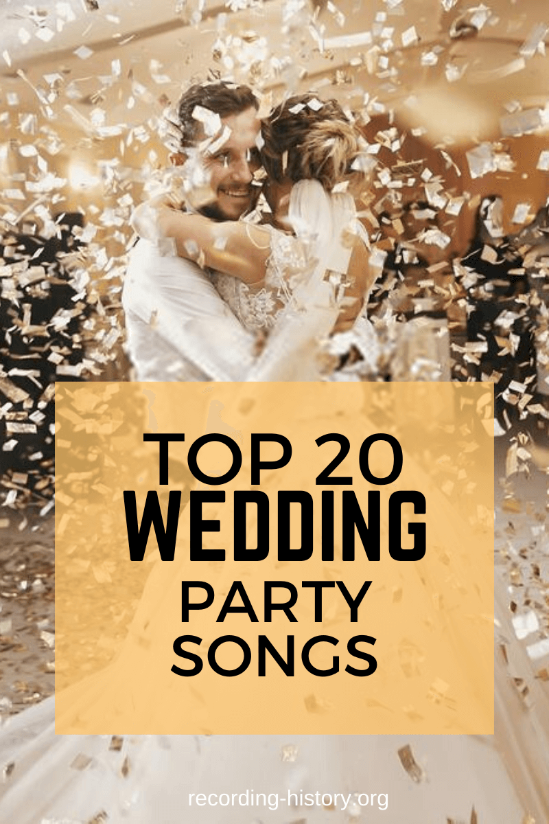 best wedding party songs
