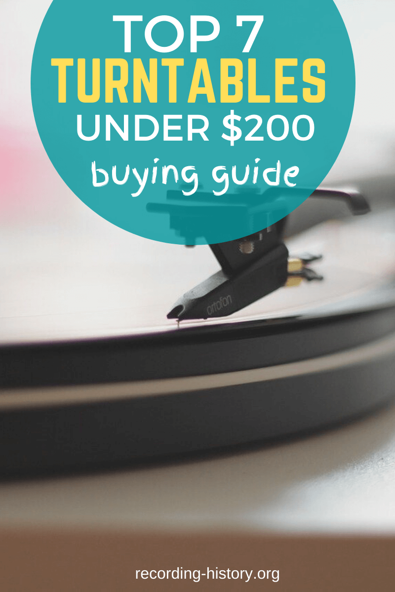 Top 7 the best turntables under $200