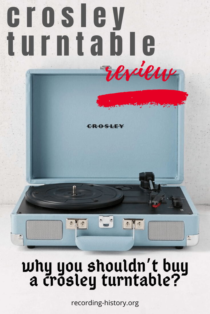 crosley turntable