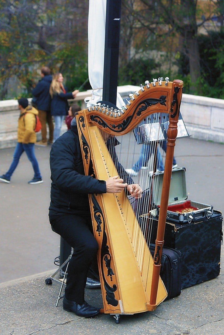 Harp - 10 hardest instruments to play