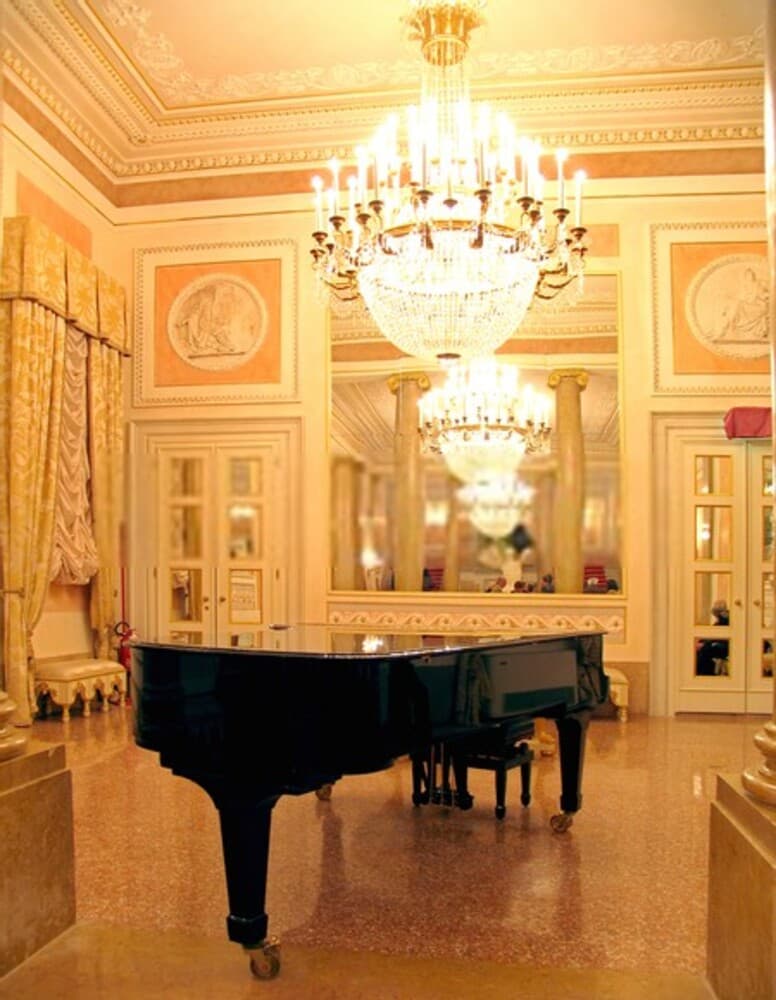 10 ballroom grand pianos