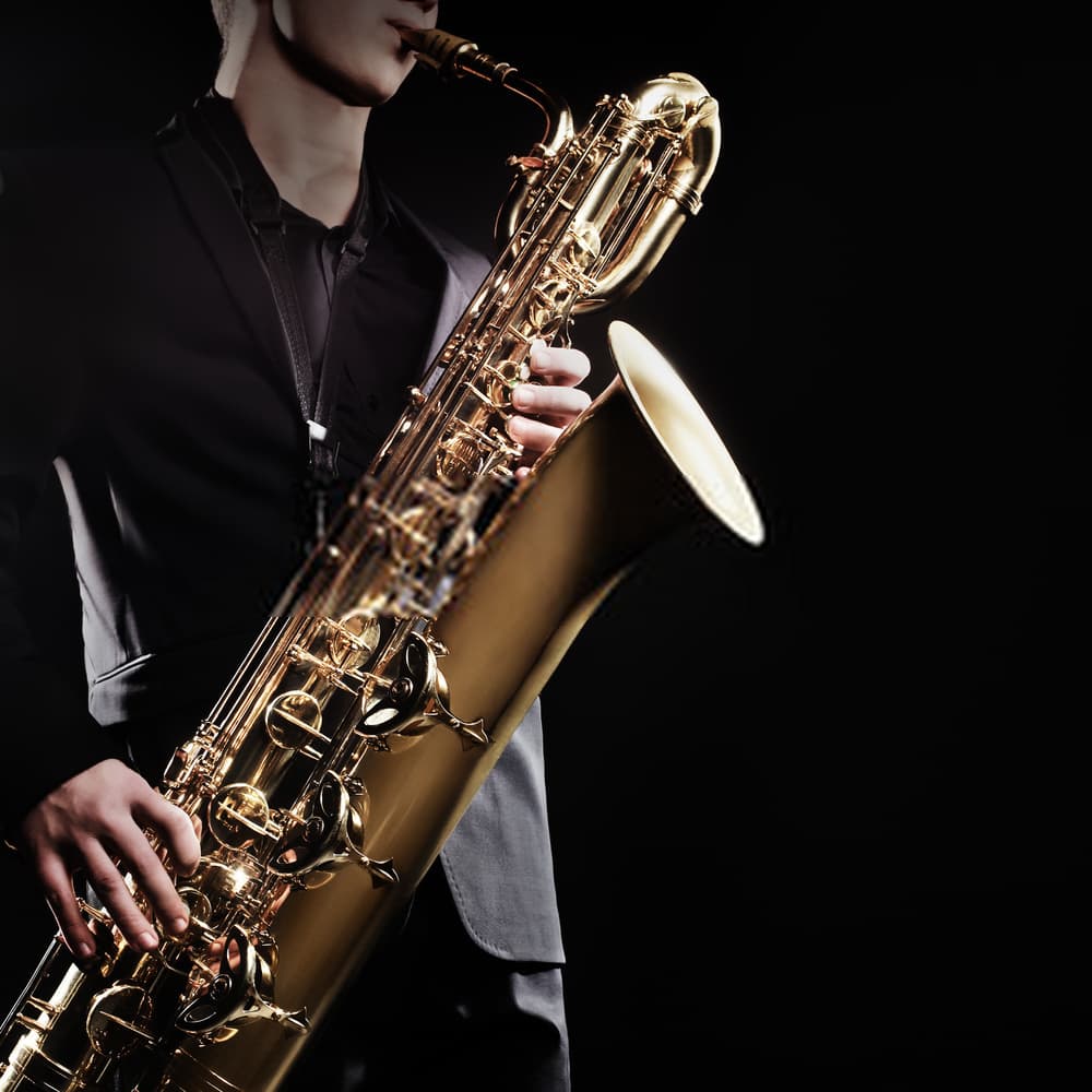 2 saxophone baritone