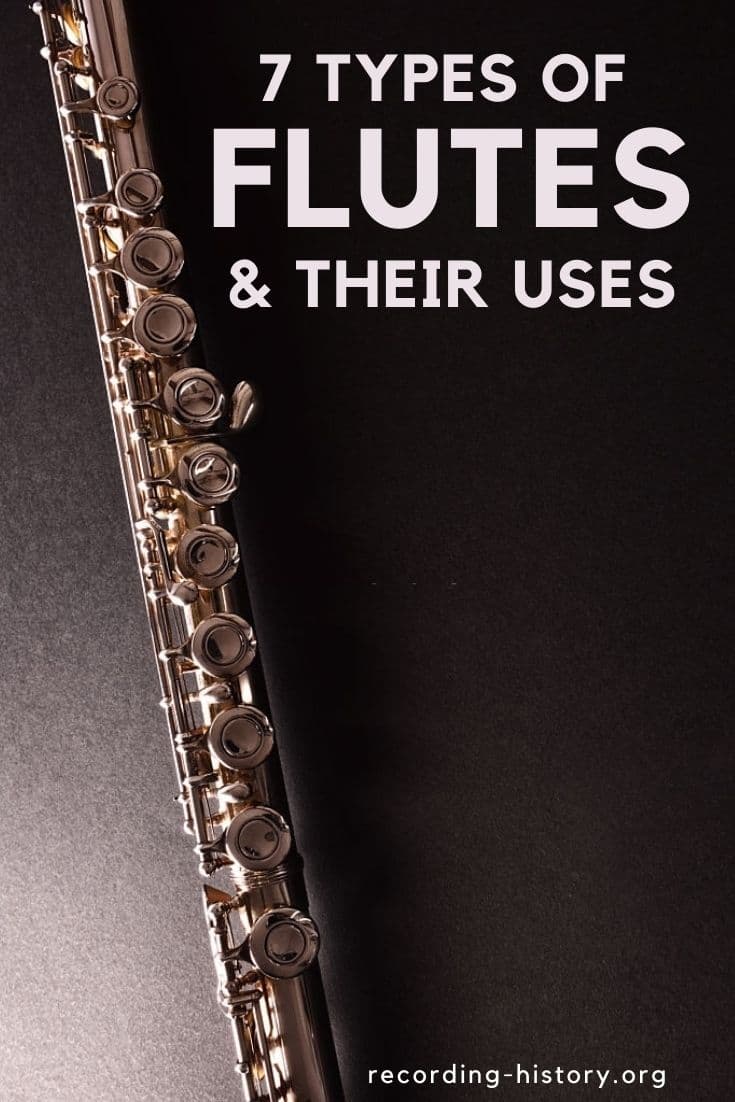 different types of flutes