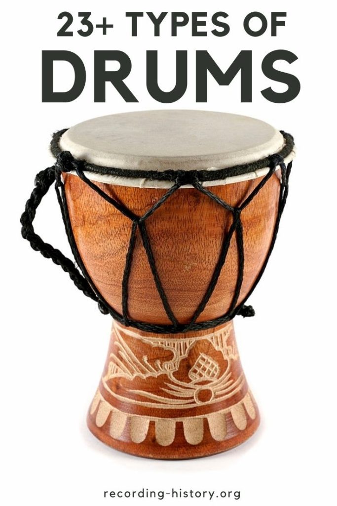 different types of drums